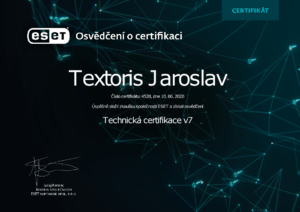 Meta title: Certifikáty – odborná kvalifikace našeho týmu